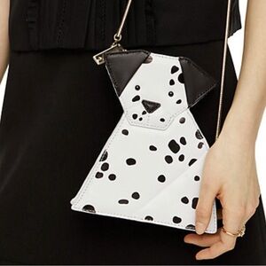 Kate Spade Dalmatian origami purse HTF